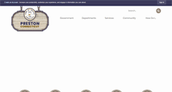 Desktop Screenshot of preston-ct.org